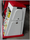 1950's Seloil Dual Side Oil Display. Model C08300. Comes with Cans. $1200