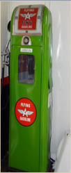 1950's Flying Aces, National Pump. 6ft. Older Restoration. Comes with Reproduction Globe. $3800