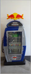 Red Bull Gas Pump Fridge
