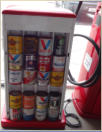 1950's Seloil Dual Side Oil Display. Model C08300. Comes with Cans. $1200