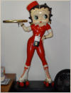 Betty Boop Statue with serving tray $1,000
