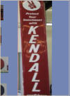 1980's Kendal Oil pressed tin. Vertical. 6ft x 1ft. $300