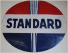 Standard large porcelain 6'x5' oval 2 sided $1,800