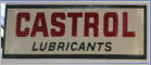 Original Castrol Lubricants pressed tin. 6ft x 18inch. $500